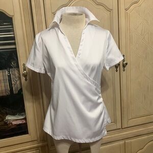 Gorgeous white top made in South America